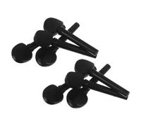 Mikinona 8pcs Violin Tuning Pegs Replacement Parts for Violin Fine Tuning Pegs Gear Violinists Supplies Musical Instrument Accessories