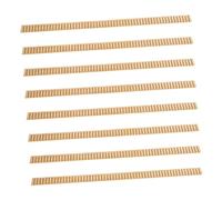 Mikinona 8pcs Wooden Guitar Binding Strips Purfling Decorative Accessories Flexible Guitar Purfling Strip for Acoustic Classical Luthier Diy
