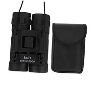 Mikinona 8x21 Compact Pocket Binocular for Bird Watching and Day Use, Handheld Design with Anti-skid Handle, Made of Sturdy Abs and Glass, Lightweight and Foldable for Easy Outdoor Travel