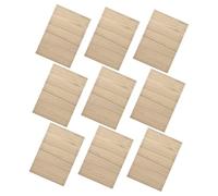 Mikinona 9Pcs Taekwondo Breaking Boards Premium Wood Material Practical Breakable Karate Boards for Training Martial Arts Practice