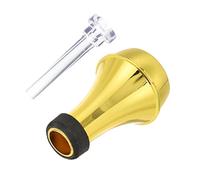 Mikinona Abs Straight Trumpet Mute for Trumpet Lowering Tone and Compact Design Lightweight Musical Instrument Accessory and Performance