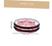 Mikinona Acrylic Dealer Button for Poker Game Poker Chip Indicator for Home Gambling Accessories
