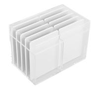 Mikinona Acrylic Eyelash Organizer Box False Lash Storage Holder for Easy Access for Beauty Salons and Personal Use Durable and Lightweight Display Case