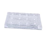 Mikinona Acrylic Nail Drill Bit Stand 12 Holes Organizer Box Salon Storage Case Nail Drill Bit Base Display Holder for Professional Manicure