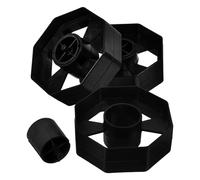 Mikinona Adhesive Tape Roller Replacement 3 Sets for Desktop Tape Dispenser - Plastic Moving Core Part Suitable for Office and Home