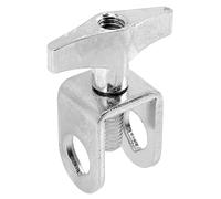 Mikinona Adjustable Cowbell Clamp with Durable Holder for Drummers Easy Install Cowbell Mounting Bracket Accessory for Percussion Performance