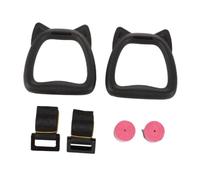 Mikinona Adjustable Gymnastics Rings Set 1m Straps for Pull-Up and Strength Training, Indoor and Outdoor Fitness Bodybuilding Circles for