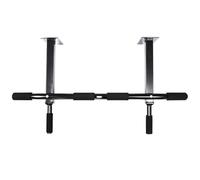 Mikinona Adjustable Home Chin-up Bar Steel Pull Up Bar with Handles for Safe Grip Fitness Device for Muscle Building Arms Chest Shoulders Back Core Workout at Home and Office