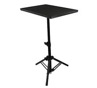 Mikinona Adjustable Projector Table Tripod Stand Foldable Utility Shelf for Projectors and Laptops for Home Office Classroom and Meeting Rooms Lightweight Storage Bag