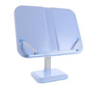 Mikinona Adjustable Reading Stand Book Holder Foldable for Desk Bed Use as Music Book Stand Bible Holder