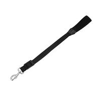 Mikinona Adjustable Saxophone Neck Strap with Soft Padding Suitable for Alto Tenor and Soprano Saxophones and Clarinets Relieves Neck Pressure Durable with Metal Hook Black