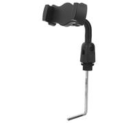 Mikinona Adjustable Saxophone Phone Holder Music Stand Attachment for Sheet Music and Backing Tracks Fit for Various Sax Types Secure Mount with Multi Angle Viewing for Practice and Live