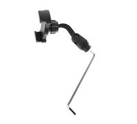 Mikinona Adjustable Saxophone Sheet Music Stand Clip with Secure Phone Holder Portable Lightweight Saxophone Music Fixture for Practice and Performance Compatible with Various Phone Models