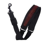 Mikinona Adjustable Saxophone Shoulder Strap with Hook Cloth Material Breathable Comfortable Sax Harness for Alto Tenor Soprano Saxophone Easy Install and Remove