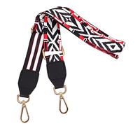 Mikinona Adjustable Ukulele Strap Sling Polyester Shoulder Belt Comfortable Instrument Accessory for Performers for Tenor Soprano Ukuleles Ethnic Style Design