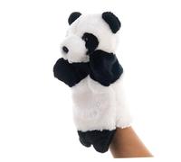 Mikinona Adorable Panda Hand Puppet Plush Storytelling for Safe Role Play Accessory Interactive Doll Gift for Imaginative Play and Communication Skills