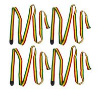 Mikinona African Drum Strap and Sturdy Pu Material 4pcs Adjustable for Hand Drum Nylon with Ergonomic Shoulder Support Suitable for Different Performance Settings and Outdoor Performances