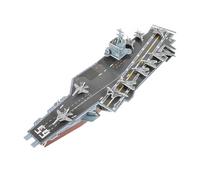 Mikinona Aircraft Carrier Puzzle Model Kit for Adults and DIY Brain Teaser Construction Craft with Paper Materials Educational Ship Building for Family Bonding and Cognitive Skill