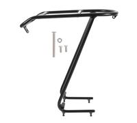 Mikinona Aluminium Alloy Bike Front Storage Rack Durable Mountain Bike Accessory for Easy Installation Firm Connection and Practical Use Cycling Adventures