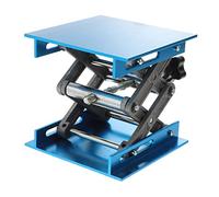 Mikinona Aluminium Lifting Jack Platform Lightweight Lift Table Stand for Easy Use for Lab and Workshop Applications Construction