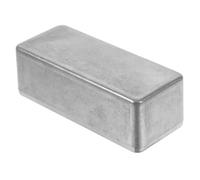 Mikinona Aluminum Guitar Pedal Enclosure Box Diy Stomp Box Case Metal Housing with Screw Closure for Secure Internal Storage and Effects Pedal Protection