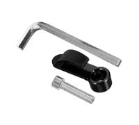 Mikinona Aluminum Motorcycle Handlebar Hook with Installation Tool Compact Side Mount Helmet Hanger for Secure Storage of Helmets Bags and Accessories Easy to Install for Riders The Go