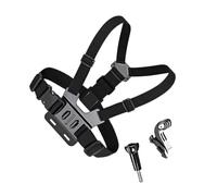 Mikinona Anti-slip Adjustable Chest Strap for Sports Motion Camera Harness Belt for Action Adventures