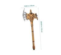 Mikinona Armaments Ancient Bronze Plastic Cosplay Props for Boys Stage Performance Costume Party Halloween Role Play Supplies