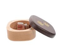 Mikinona Baby Tooth Box Keepsake for Lost Teeth with Lid Synthetic Material Memory Storage for Child Precious Souvenir on Bedside Table Or Under Pillow