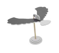 Mikinona Balancing Eagle Bird with Base Educational Physics Game for Adults Stem Learning Tool for Hand-eye Coordination Gravity Science Desk Ornament and Decorative Figure