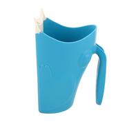 Mikinona Bath Tub Rinse Cup for Lightweight Soft Shampoo Rinser with Easy Grip Handle for Boy Girl Comfortable Hair Washing