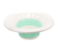 Mikinona Bathroom Foldable Bidet Basin Portable Nursing Basin for Women Space Saving Design for Postpartum Care and Relief Fits Standard Toilet Seats White Green