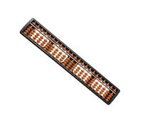 Mikinona Bead Abs Educational Abacus for Students Accountant Training Traditional Chinese Arithmetic Counting Tool for Classroom and Mental Math Practice