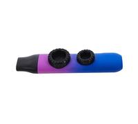 Mikinona Beginner-friendly Kazoo Flute with High-low Tone Control Gradient Blue-purple Color Easy to Play Musical Instrument for Party Bag Fillers and Family Fun