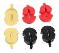 Mikinona Beginner Violin Practice 6pcs Rubber Mute for Violin Viola Mute Style Accessories Silent Practice Option
