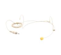 Mikinona Beige Wired Headset with Mic E05 over Ear for Singing Performers
