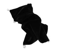 Mikinona Big Velvet Hair Scrunchies for Women Pearl Pendant Square Hair Band Jumbo Elastic Headbands