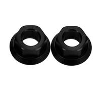 Mikinona Bike Axle Nuts Aluminum Alloy Front Rear Hub Flange Screws for Mountain Road Folding Bikes Secure Wheel Hub Connection