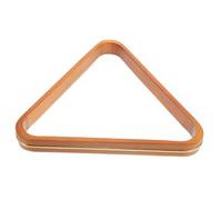 Mikinona Billiard Triangle Rack Pine Frame Pool Ball Holder for Home Game Club Party Use