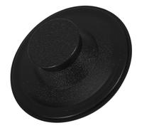 Mikinona Black Rubber Kitchen Sink Stopper Drain Plug for Kitchens and Restaurants, Garbage Disposal Cover with Sl esign, Practical and Versatile and Sink Waste Stopper