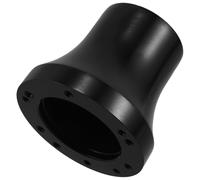 Mikinona Black Steering Wheel Hub Adapter for TXT Golf Carts Heavy-duty Replacement Connector with Quick Release for Enhanced Steering Response and Easy Installation