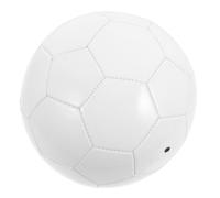 Mikinona Blank Diy Soccer Ball for Children and Parents, Size 5 Unpainted Football Model for Hand Painting and Graffiti, Convenient Paintable Football for Outdoor Training and Art Activities