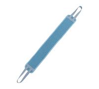 Mikinona Blue Back Bath Towel Scrubber Strip 82cm x 9cm Portable Exfoliating Rubbing Towel for Dead Skin Removal for Home Use and Shower