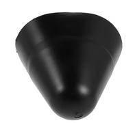 Mikinona Boat Piling Cone Black Inflatable Kayak and Yacht Nose Guard Accessory, Plastic Material, 45 Degree Design, 13x11.5x11cm, for Night and Low-light Conditions to Prevent Dinghy