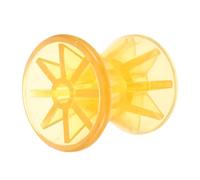 Mikinona Boat Trailer Roller Yellow PVC Keel Roller Large Uv-resistant Boat Trailer Parts for Yacht Kayak Hull Protection Smooth Glide