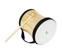 Mikinona Boy Girl's Hand Drum Wooden Drum Rhythm Sticks for Boys and Girls Music Education and Percussion Instruments