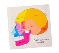 Mikinona Brain Structure Wooden Puzzle for Enhancing Logical Thinking Shape Recognition and Imagination Development Educational Early Learning for Boys