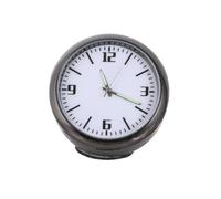 Mikinona Car Clock Stick Dashboard Compact Quartz Analog Clock for Car Home Office Material Timepiece Easy Installation Space-saving Design Automotive Accessory