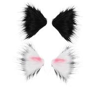 Mikinona Cat Ear Hairpin Set Cosplay Cat Ears Grooming Hair Clips Party Hair Decorations