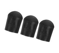 Mikinona Cello Endpin Tips for Stability Black 3pcs Rubber Anti-slip Cello Accessories Endpin Stoppers Sturdy to Prevent Slipping during Playing